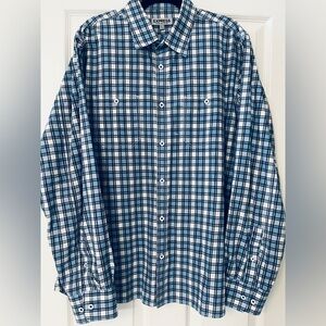 EXPRESS fitted Men’s Long sleeve, button front shirt 🆕 🍃 Sz:XL